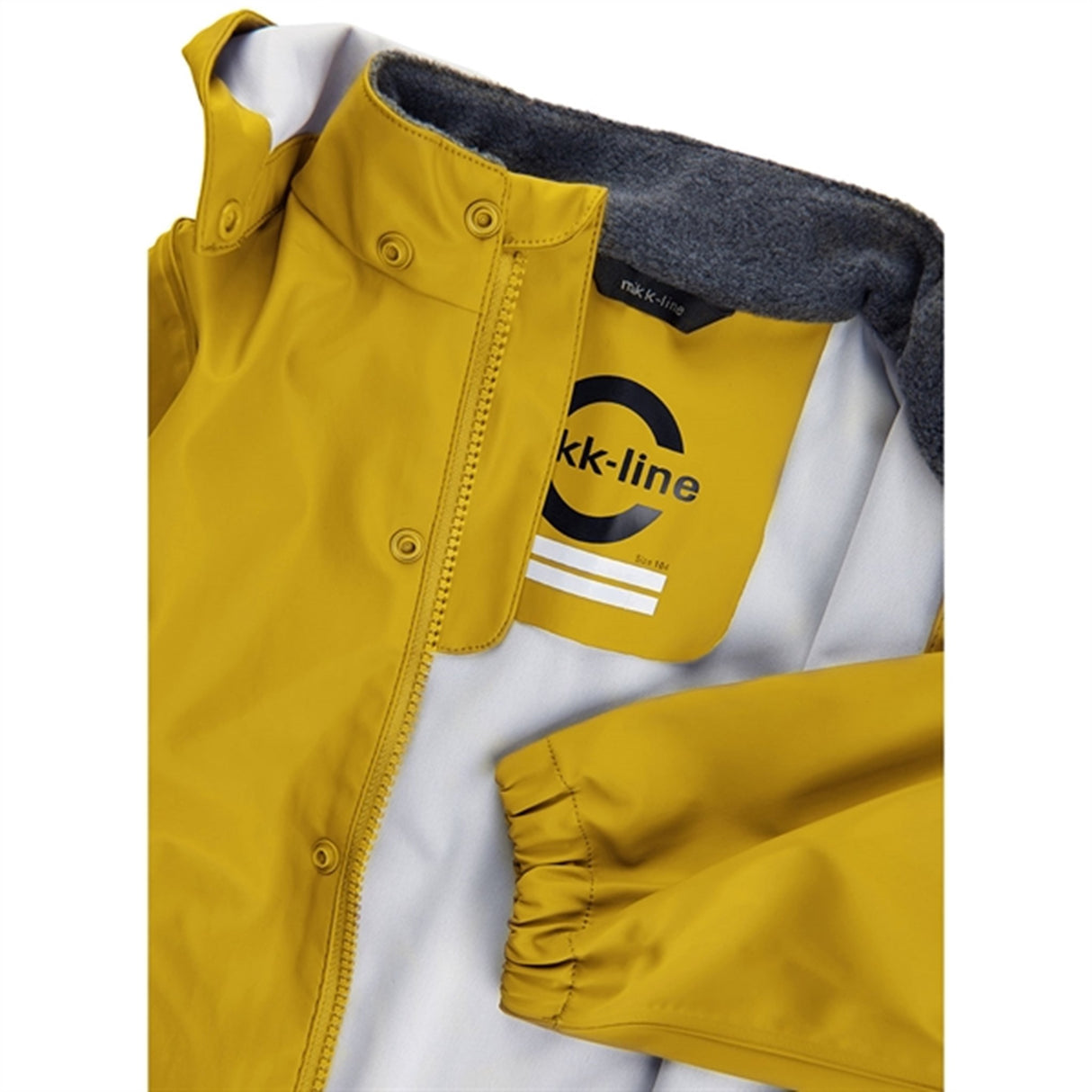 Mikk-Line Rainwear Jacket And Pants Sunflower