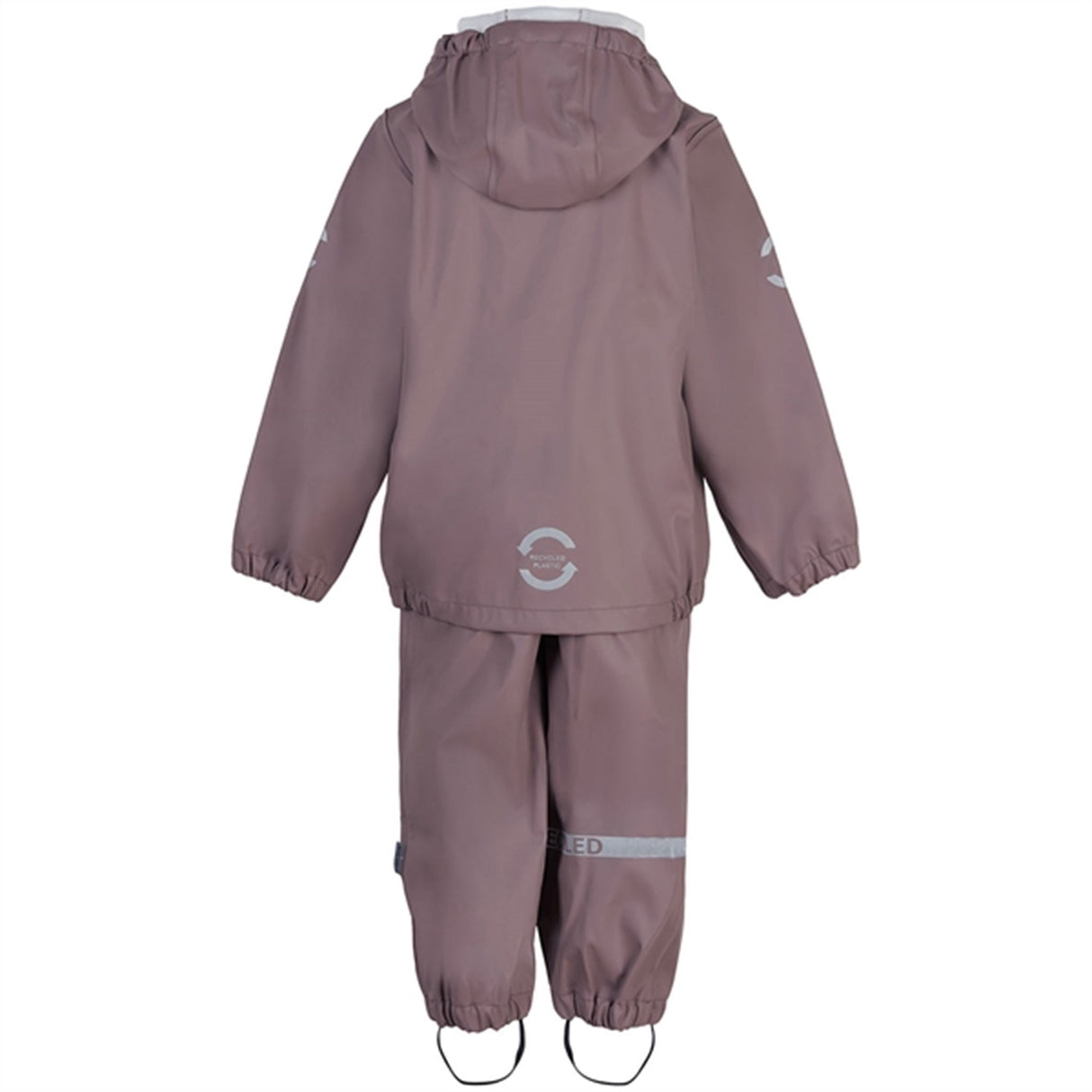 Mikk-Line Rainwear Jacket And Pants Twilight Mauve