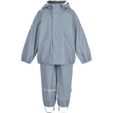 Mikk-Line Rainwear Set Faded Denim