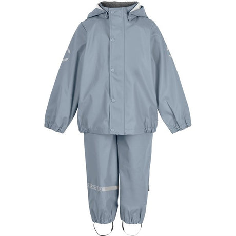 Mikk-Line Rainwear Set Faded Denim