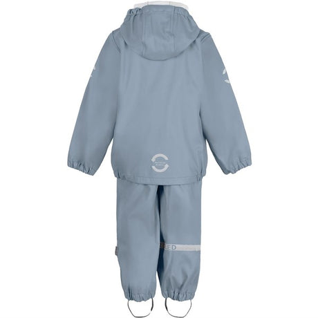 Mikk-Line Rainwear Set Faded Denim 2