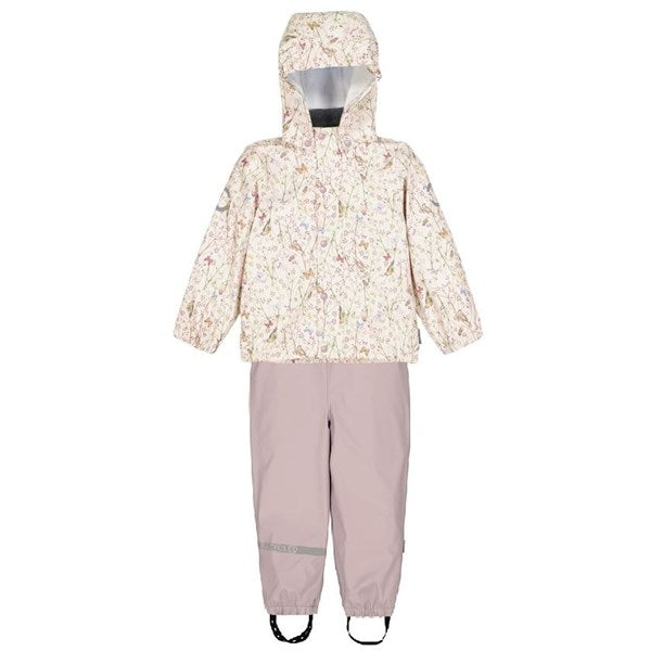 Mikk-Line AOP Rainwear Set Cayenne