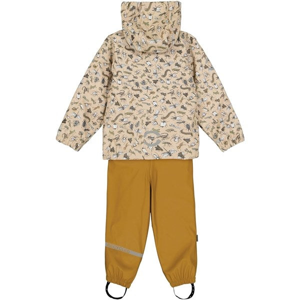 Mikk-Line Rainwear Set Brown Sugar 8