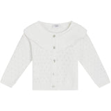 Hust & Claire Baby Pen Cardigan White