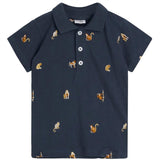 Hust & Claire Mini Adrian Poloshirt Blue Moon