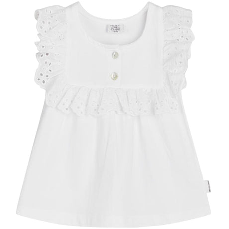 Hust & Claire Mini Allison Top White