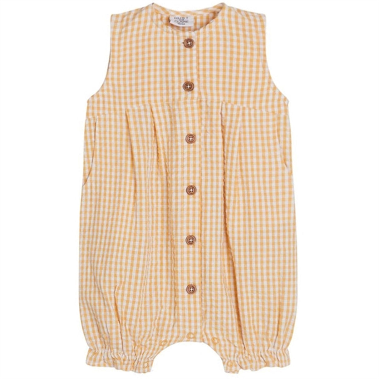 Hust & Claire Baby Maike Romper Ochre