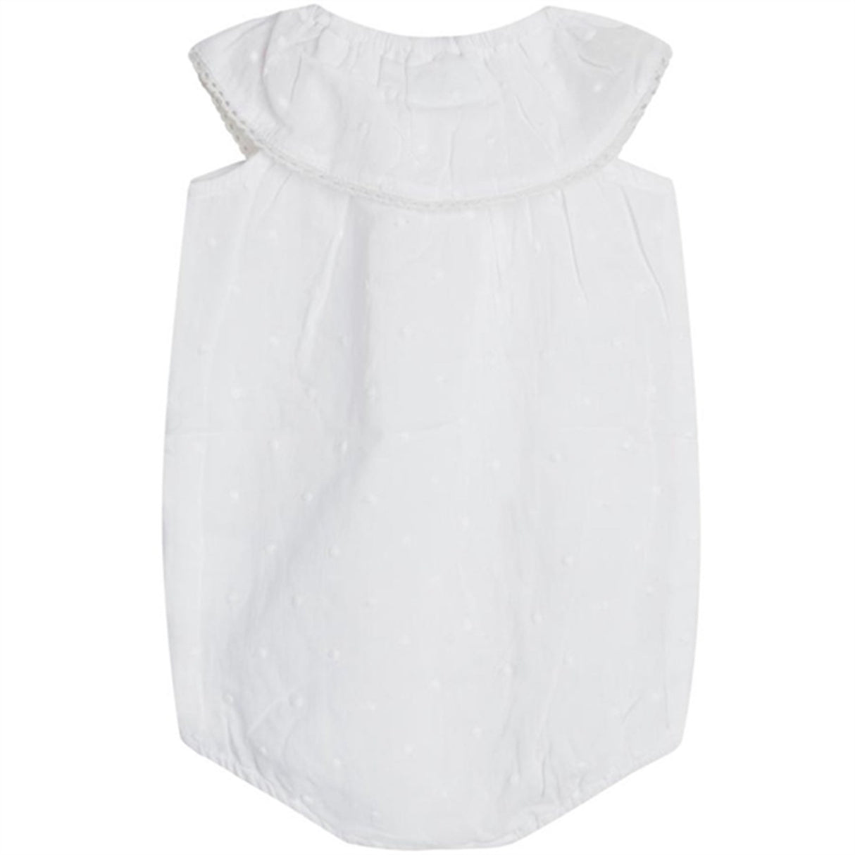 Hust & Claire Baby Magnolia Romper White 2