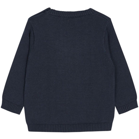 Hust & Claire Baby Blue Night Pilou Knit Sweater 2