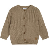 Hust & Claire Baby Deer Brown Melange Charli Knit Cardigan