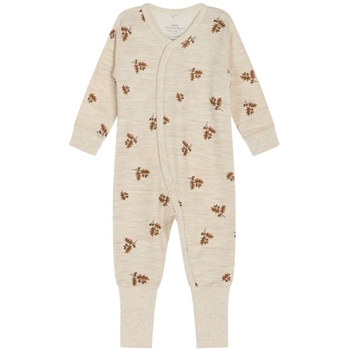 Hust & Claire Baby Wheat Melange Manu Onesie