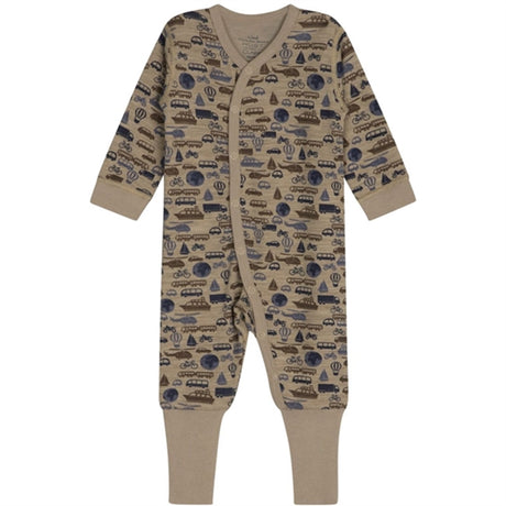 Hust & Claire Baby Biscuit Melange Manu Onesie