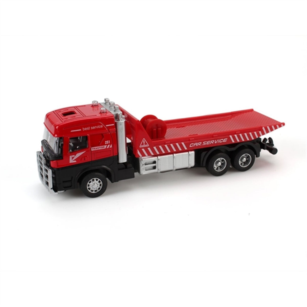 Magni Truck with Pull Back Red