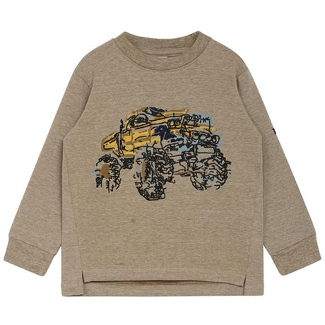 Hust & Claire Mini Deer Brown Melange Stanley Sweatshirt