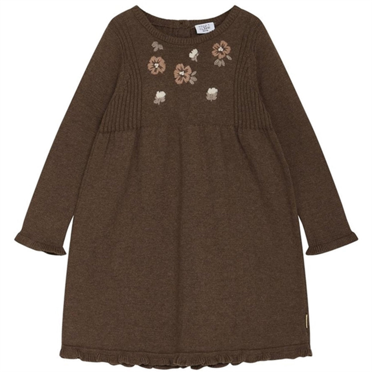 Hust & Claire Mini Toffee Melange Daisi Dress