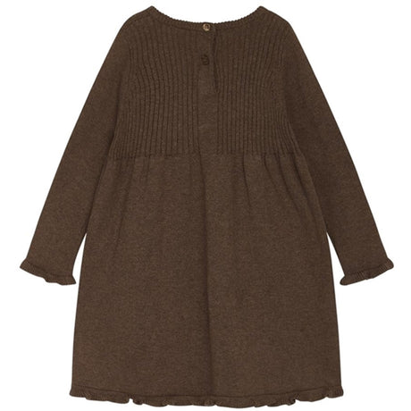 Hust & Claire Mini Toffee Melange Daisi Dress 2