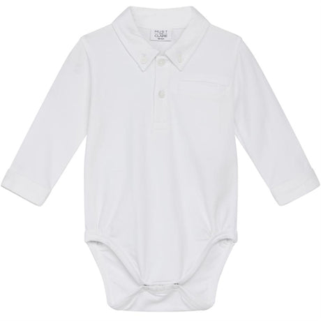 Hust & Claire Baby White Basil Shirt Body