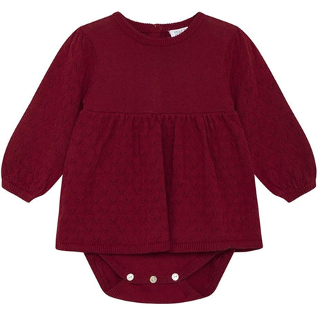 Hust & Claire Baby Teaberry Mallie Romper