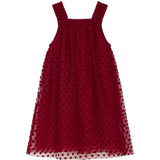 Hust & Claire Mini Teaberry Kittie Dress