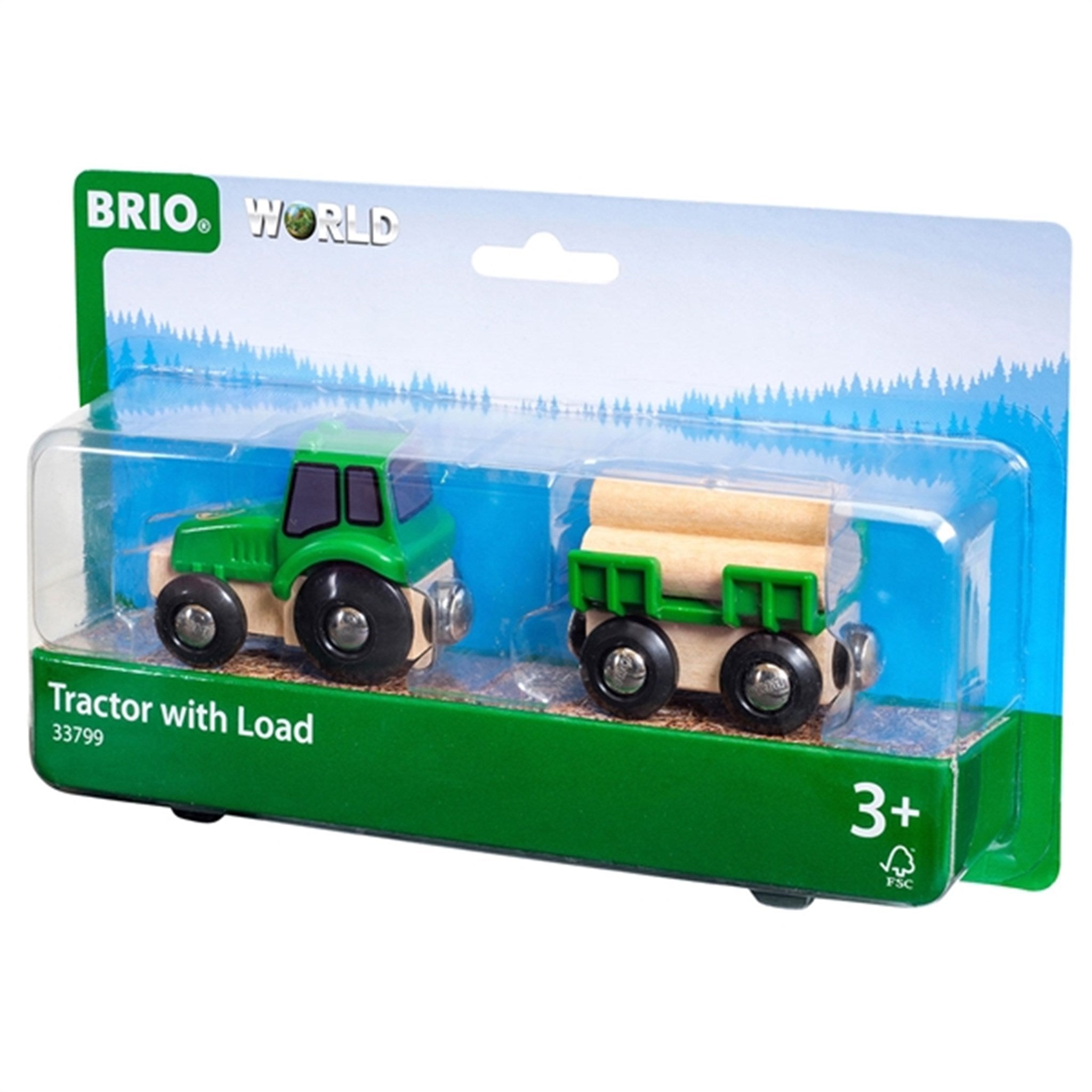 BRIO® Tractor w. Load 2