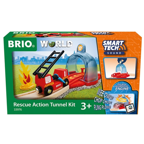 BRIO® Smart Tech Sound Rascue Action Tunnel Kit