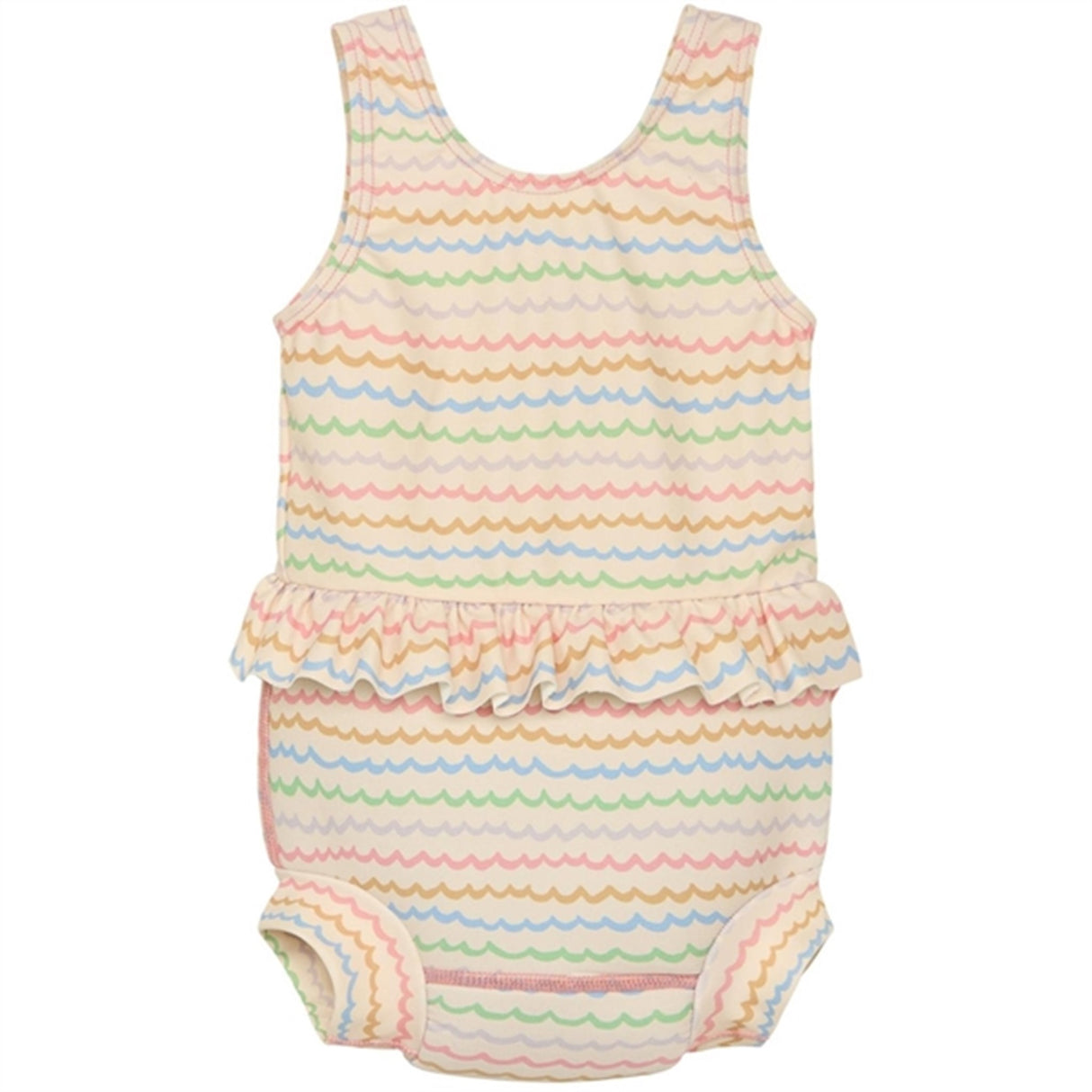 Hust & Claire Shrimp Maddie Swimsuit w. Swim Diaper