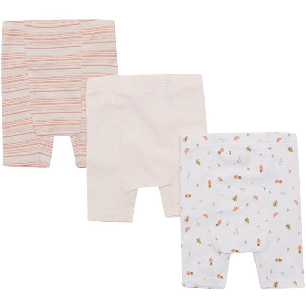 Hust & Claire Baby White Labika Shorts 3-pack