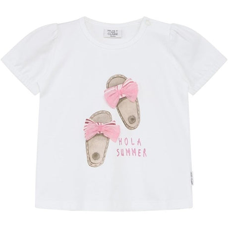 Hust & Claire Mini White Antonia T-shirt