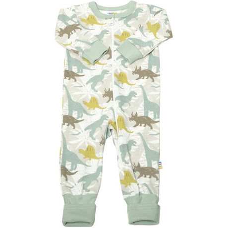 Joha Cotton Green Night Suit with 2 in 1 Foot