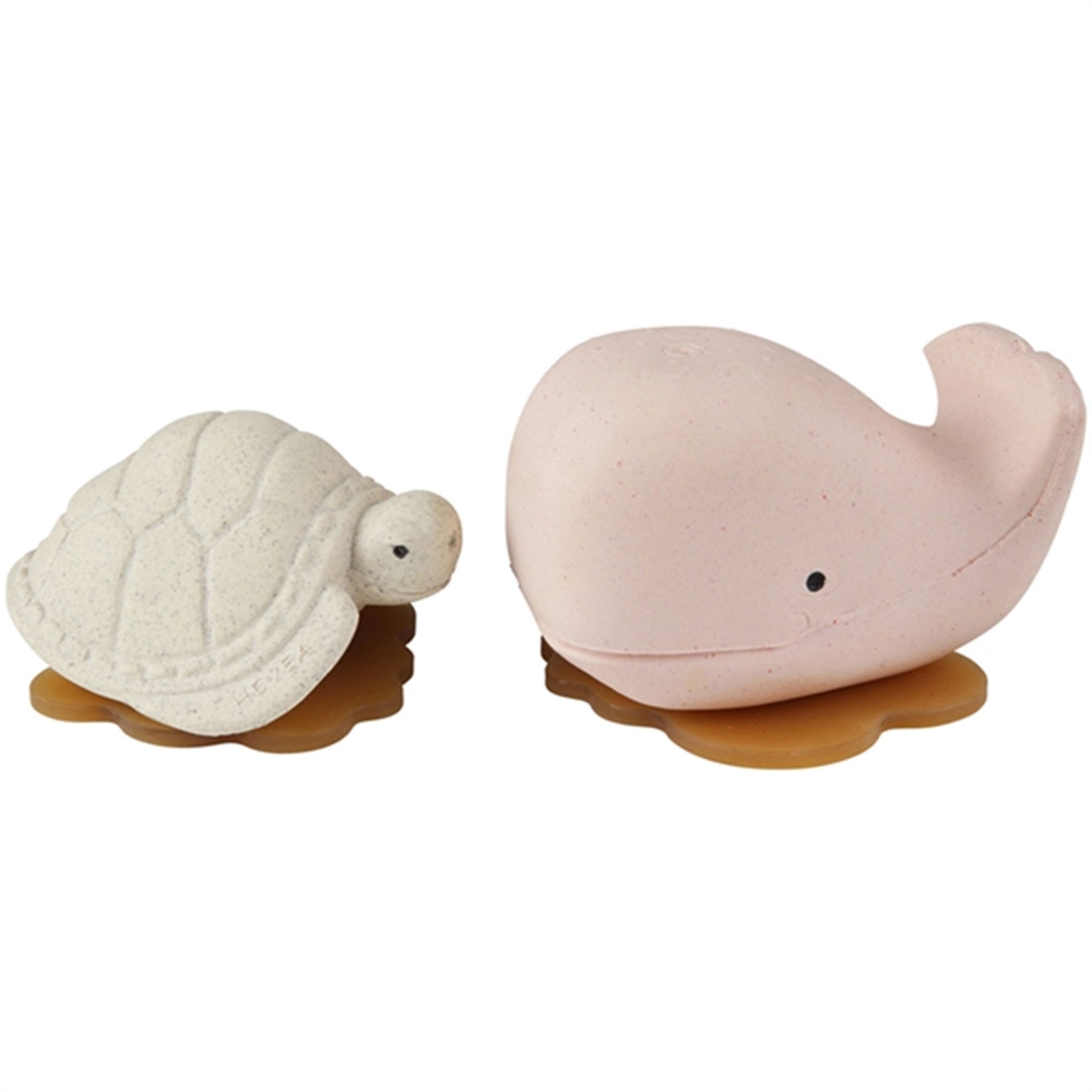 Hevea Squeeze & Splash Whale and Turtle Pink Set