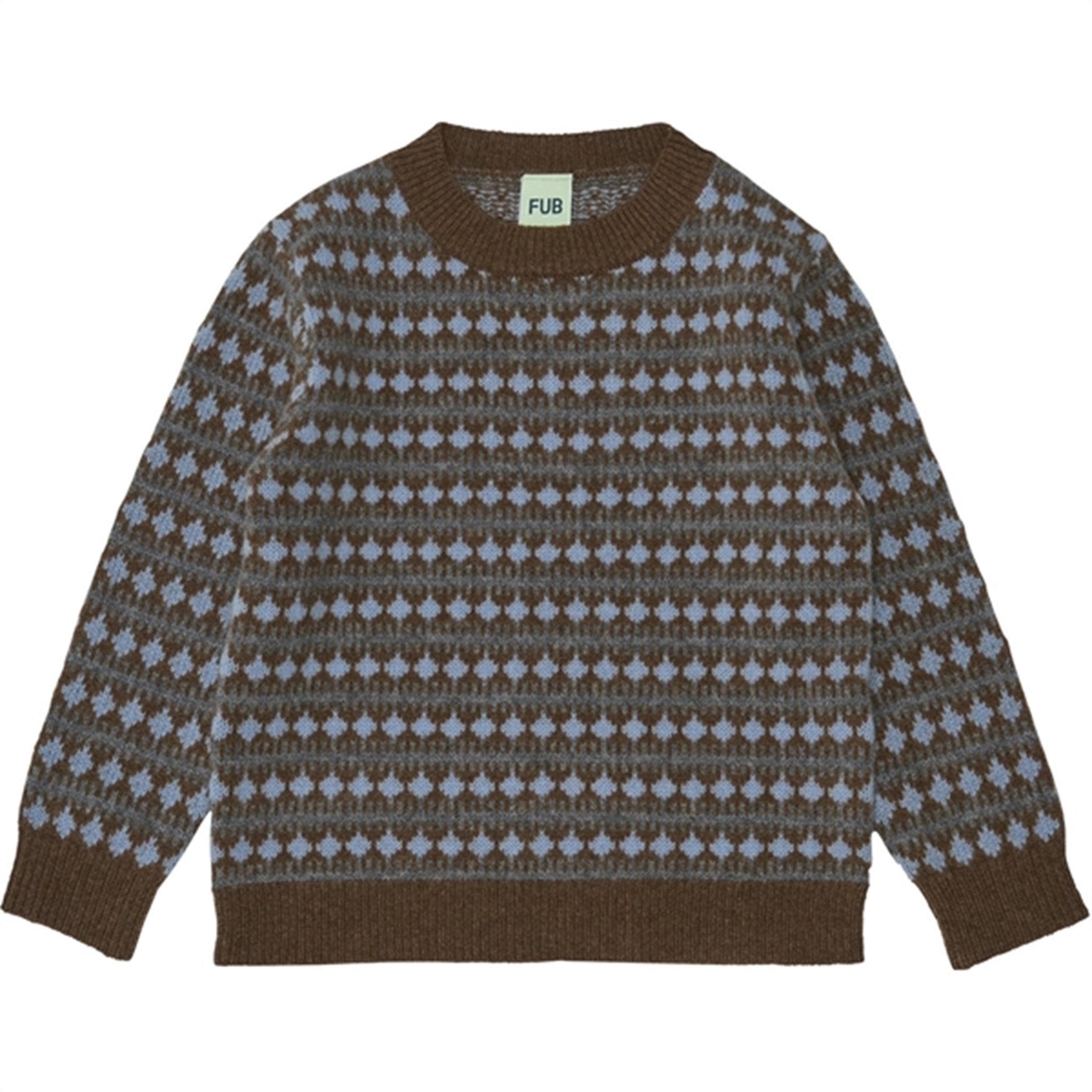 FUB Lambswool Knitted Sweater Amber