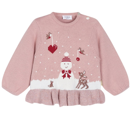 Hust & Claire Baby Adobe Rose Piline Knit