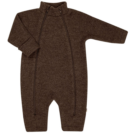 Joha Wool Dark Bark Overalls