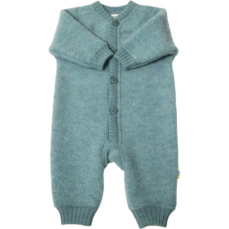 Joha Wool Aqua Melange Overalls