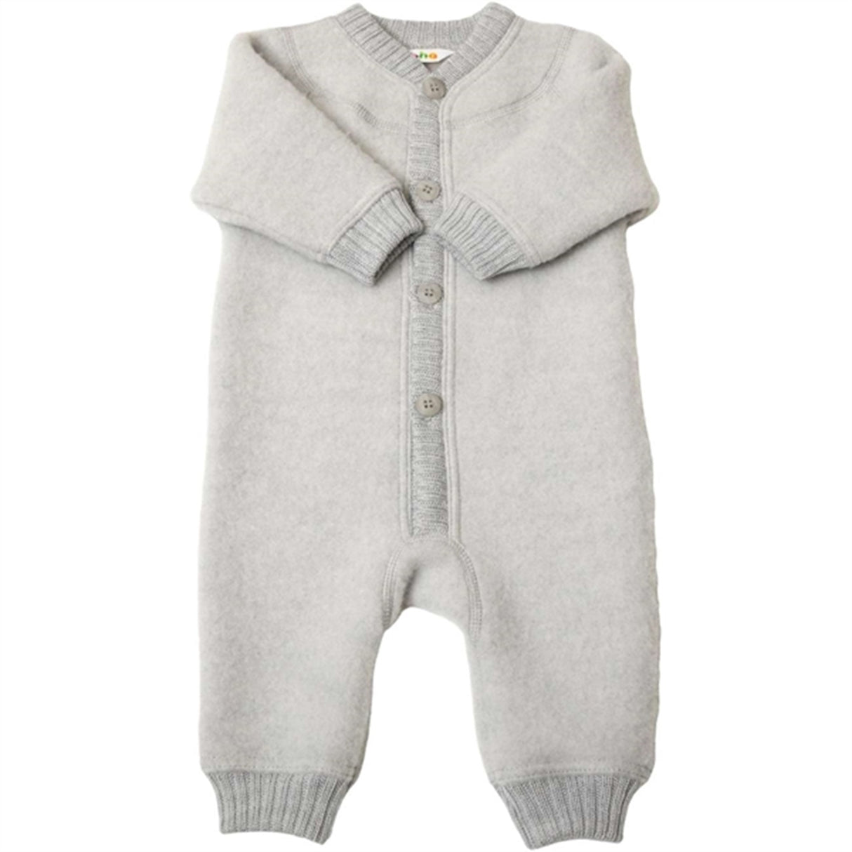 Joha Wool Silver Melange Overalls