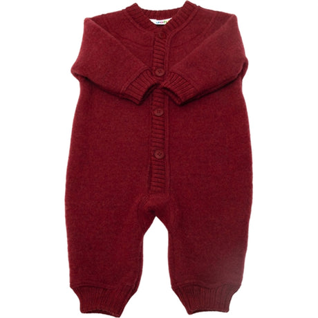 Joha Wool Bordeaux Jumpsuit