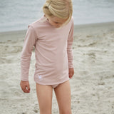 Petit Crabe Rose Nude Sydney Swim Shirt 8