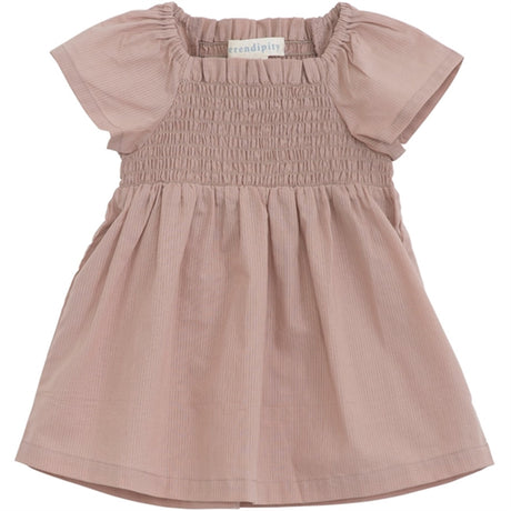 Serendipity Almond Baby Smock Dress