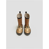 Mikk-Line 3D Wellies Giraffe Brown Sugar 2