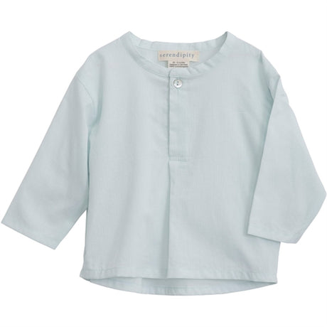 Serendipity Misty Blue Baby Loose Shirt