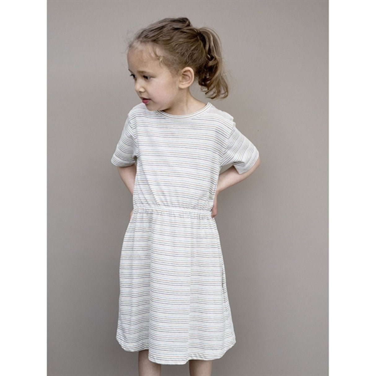 Serendipity Rainbow Stripe Jersey Dress 2