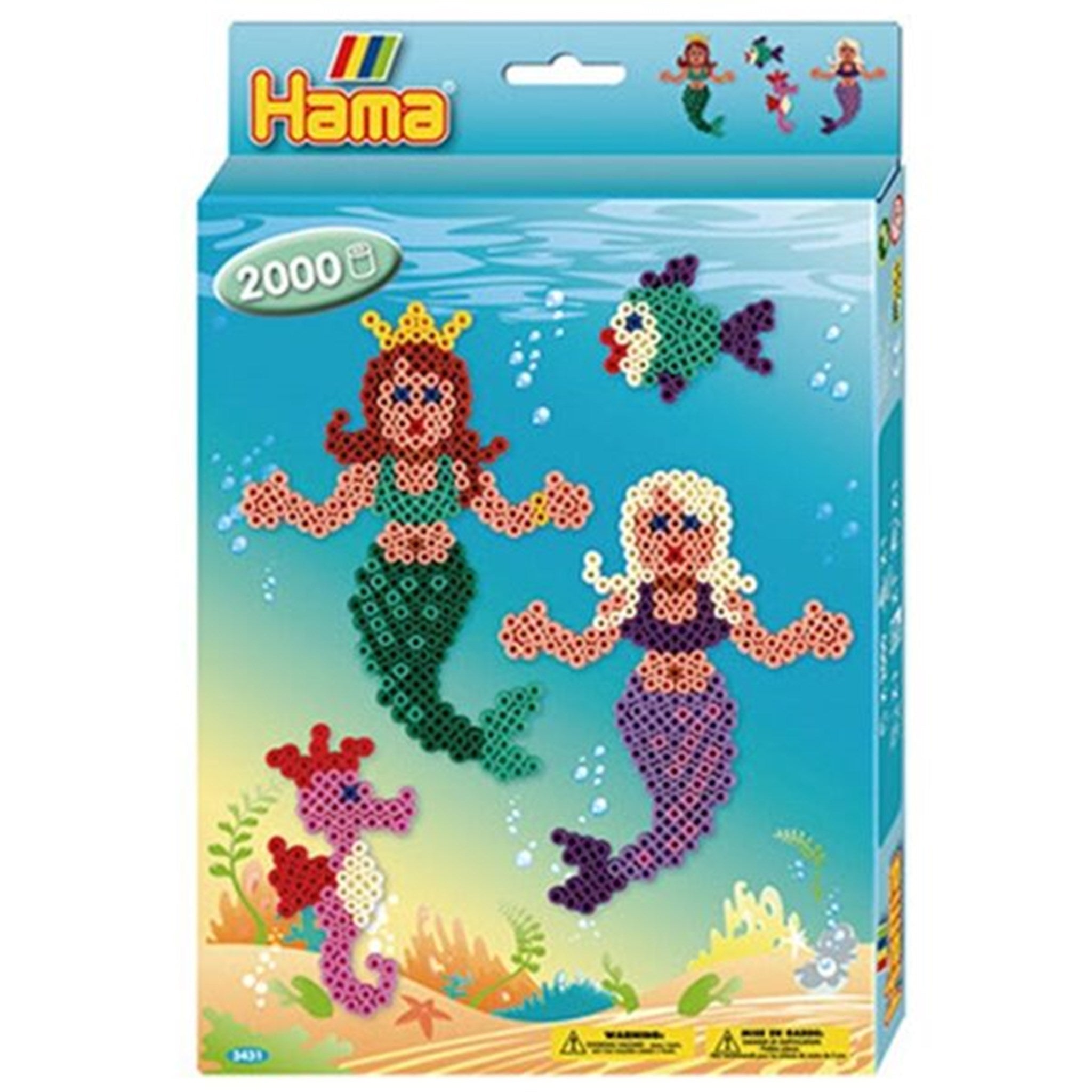 HAMA Midi Mounting Box Mermaids