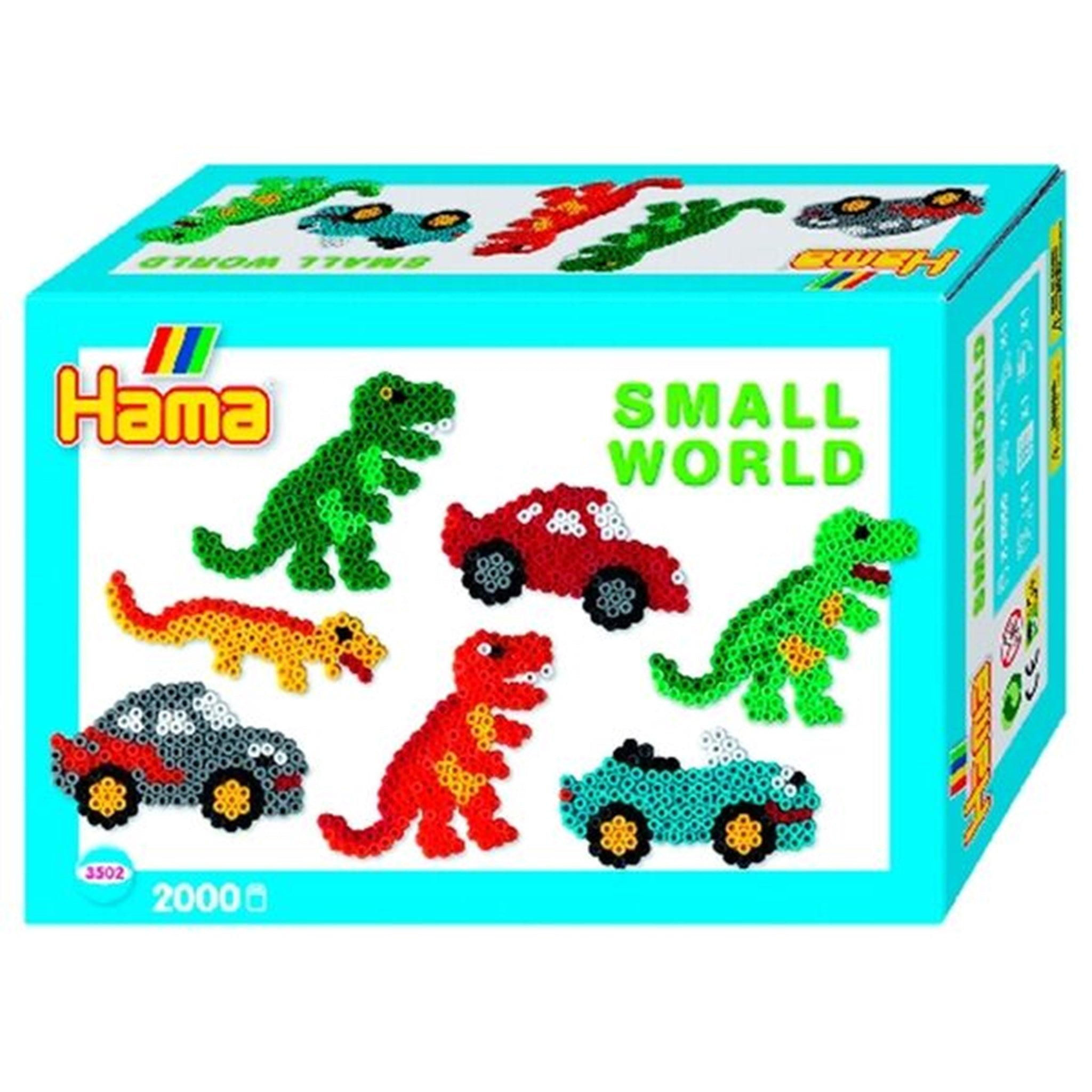 HAMA Midi Giftbox Small World Car/Dino