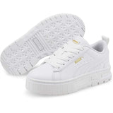 Puma Mayze Lth PS White- Team Gold Sneakers