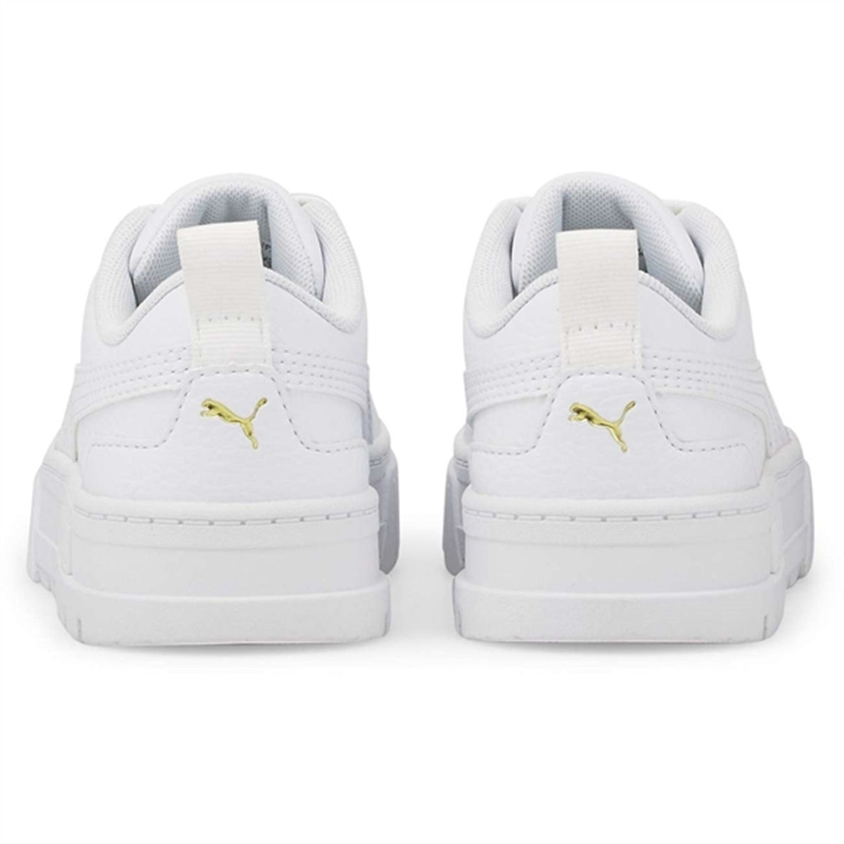 Puma Mayze Lth PS White- Team Gold Sneakers 6