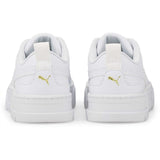 Puma Mayze Lth PS White- Team Gold Sneakers 6