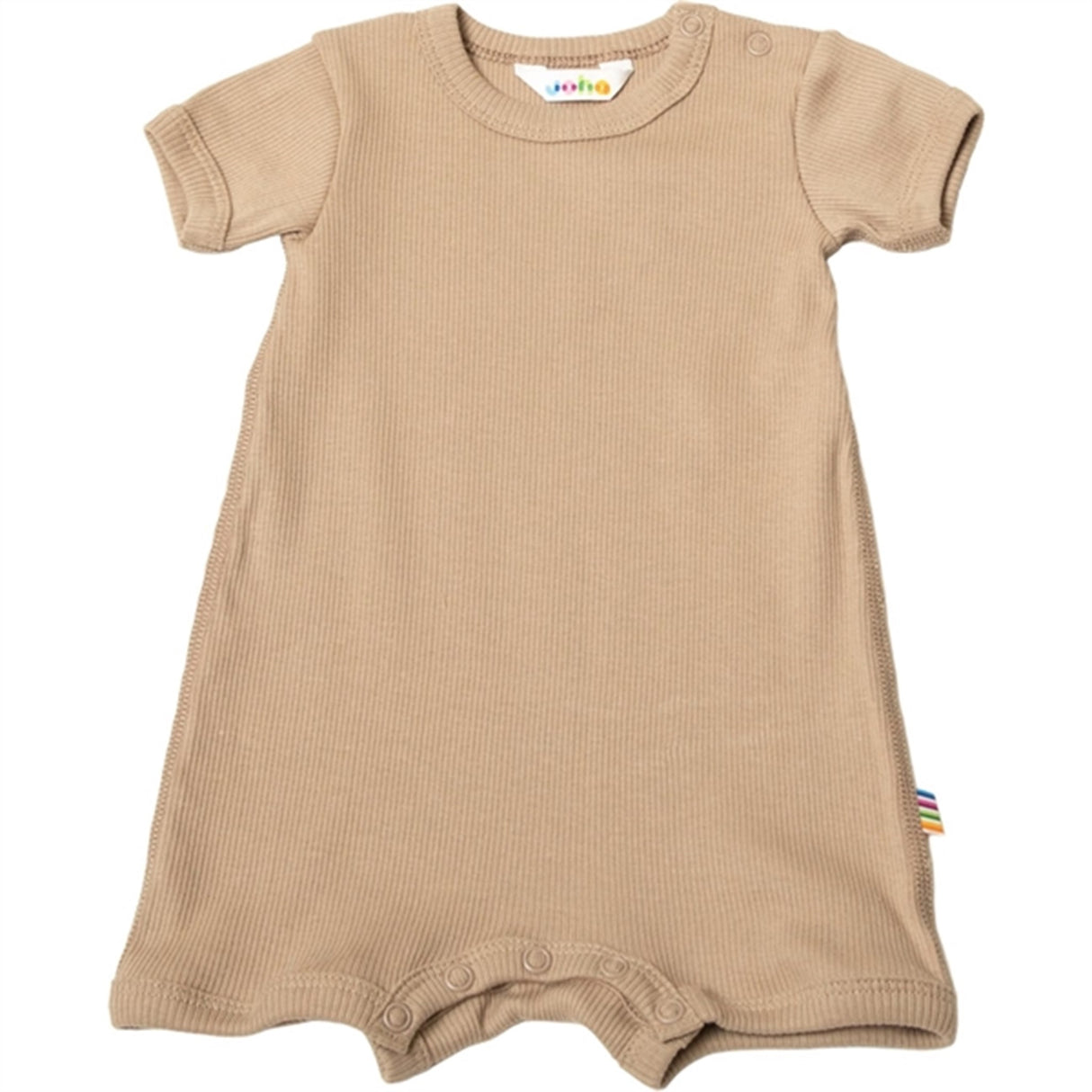 Joha Cotton Beige Summer Romper