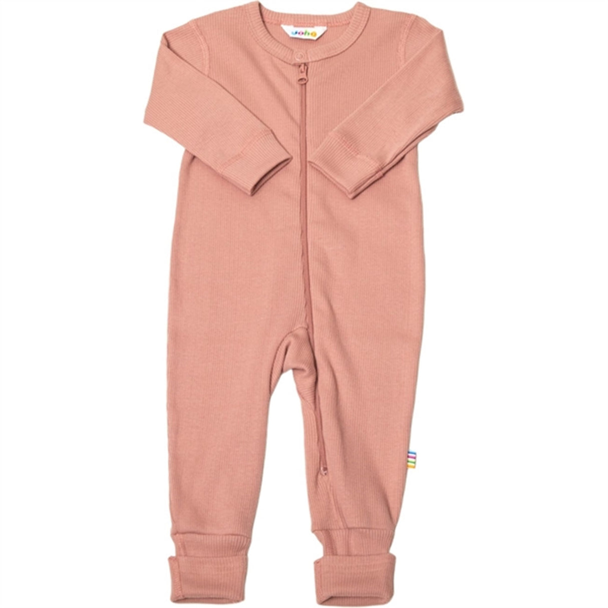 Joha Cotton Old Rose Jumpsuit w. Foot