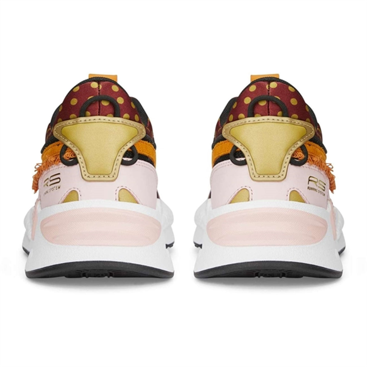 Puma RS-Z Boho Gleam Jr Black-Almond Blossom-Intense Red Sneakers 6