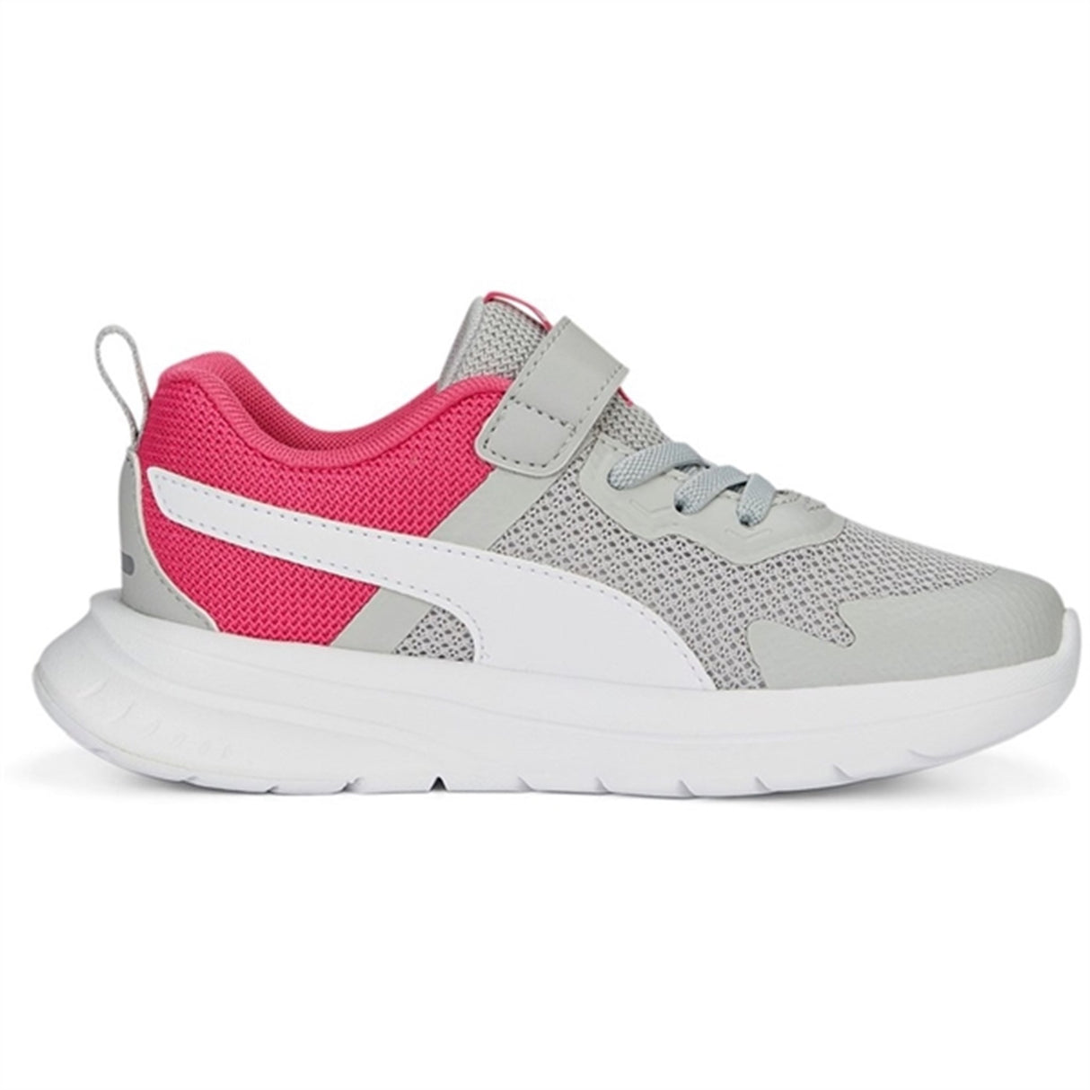 Puma Puma Evolve Run Mesh AC+ PS Cool Light Gray-White-Glowing Pink Sneakers